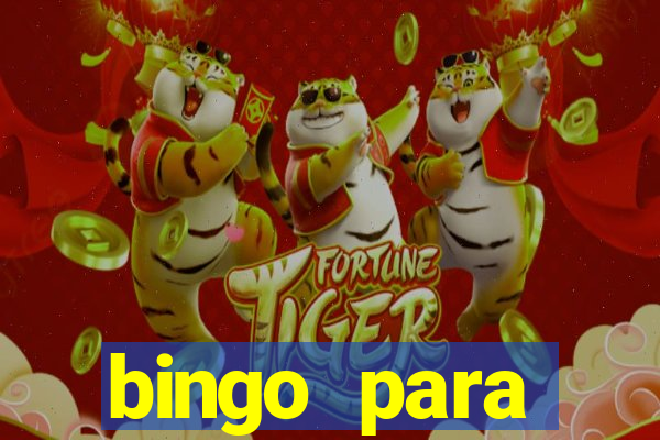 bingo para despedida de solteira para imprimir